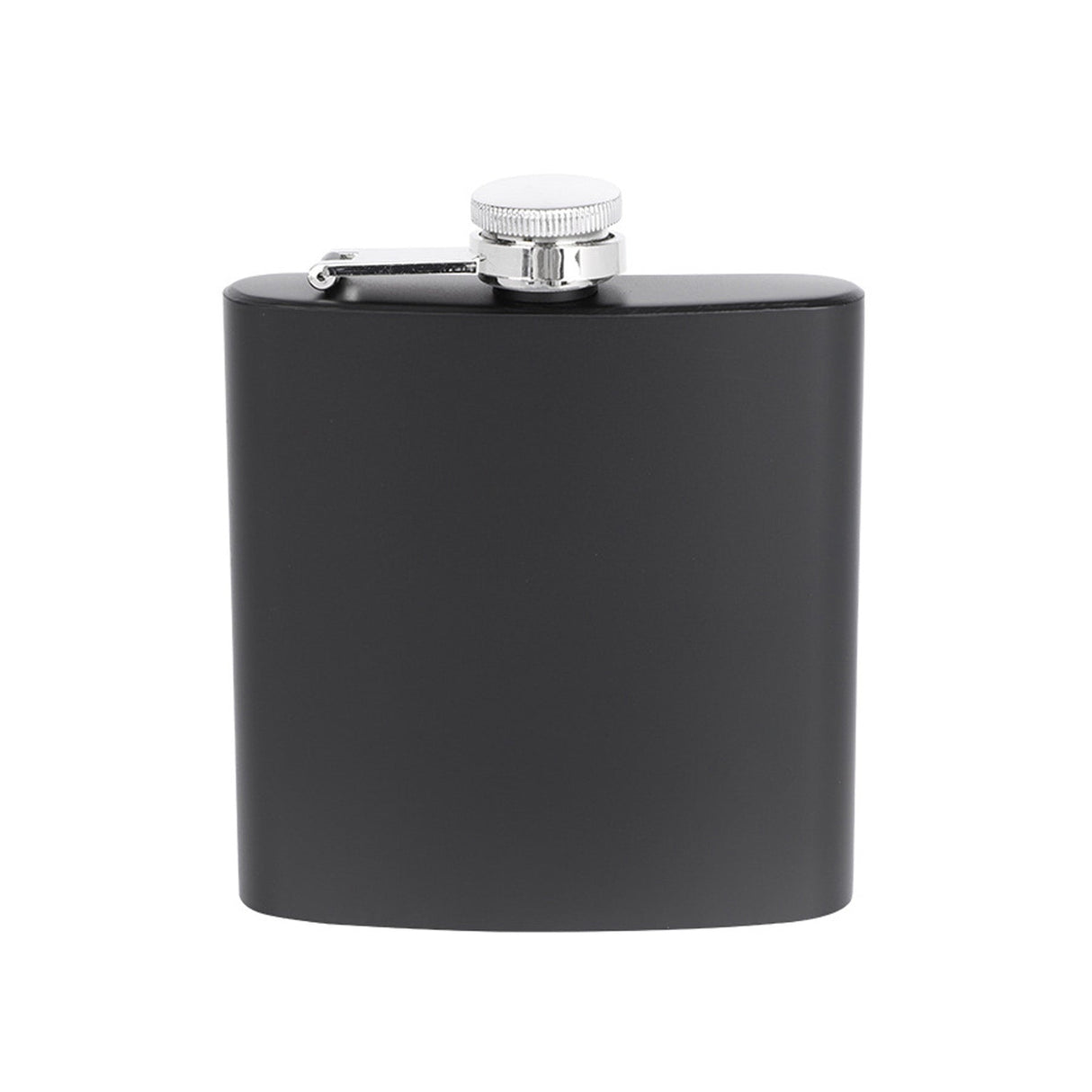 6 Oz Black Flask - Yorkn Inc✅