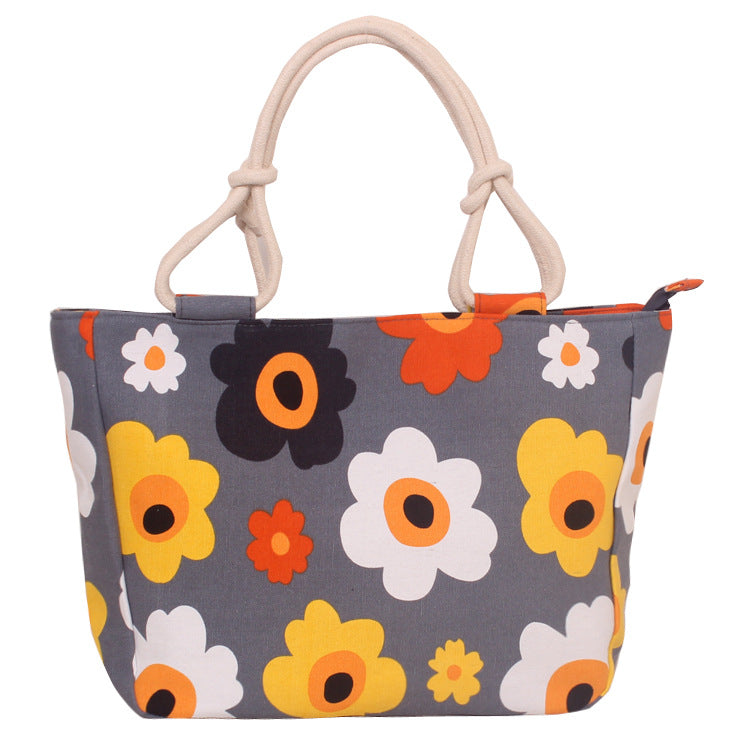Grand sac fourre-tout en toile 