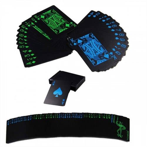 Jeu de cartes phosphorescentes 