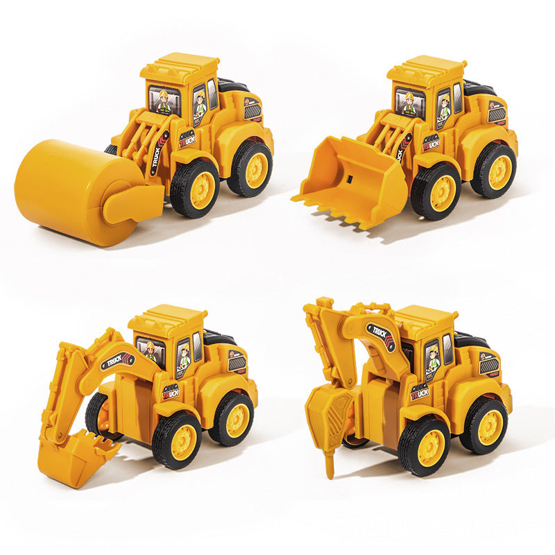 Petite voiture de chantier 