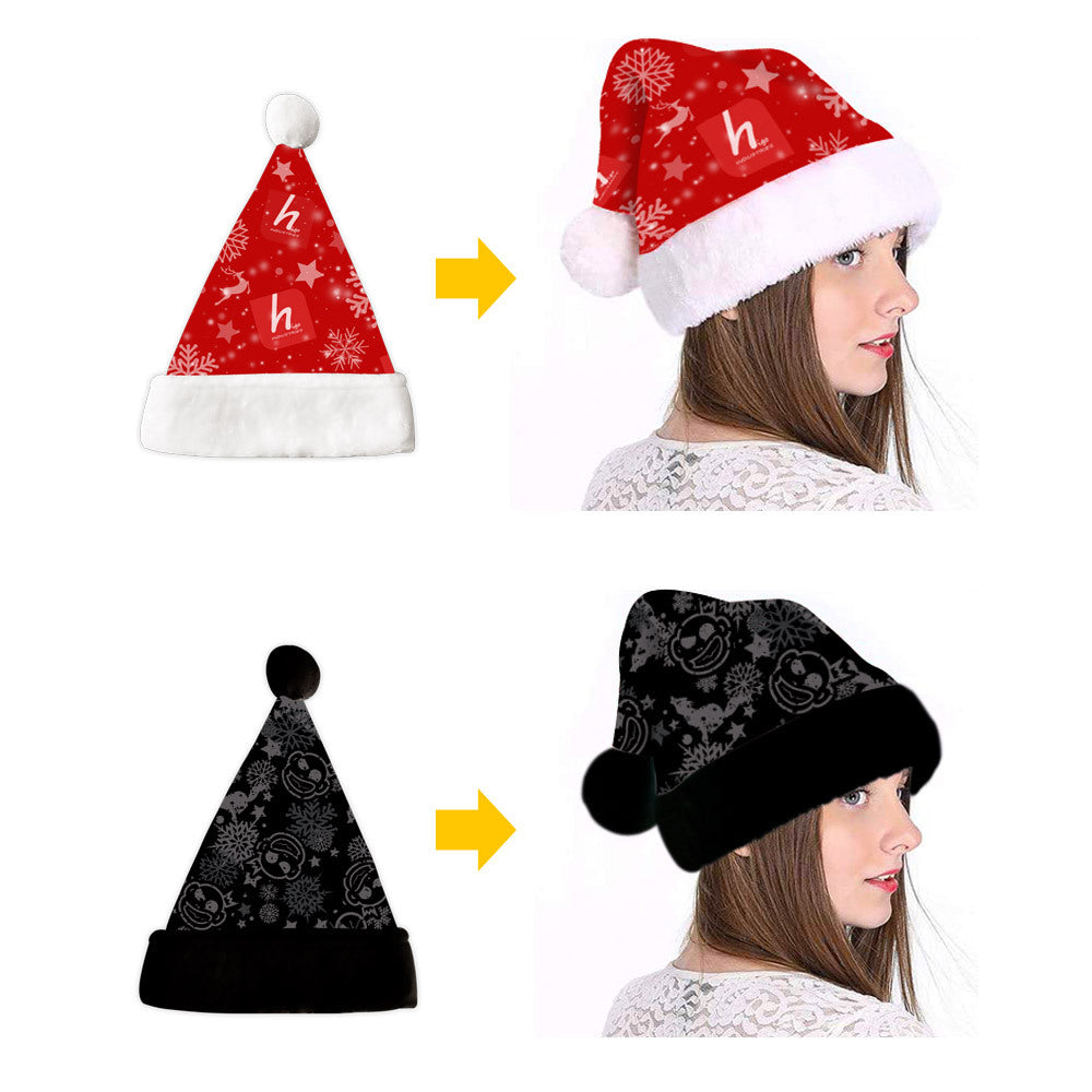 Chapeau de Père Noël personnalisé 
