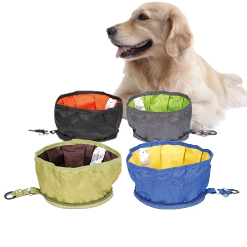 Gamelle pliable et étanche pour animaux de compagnie 