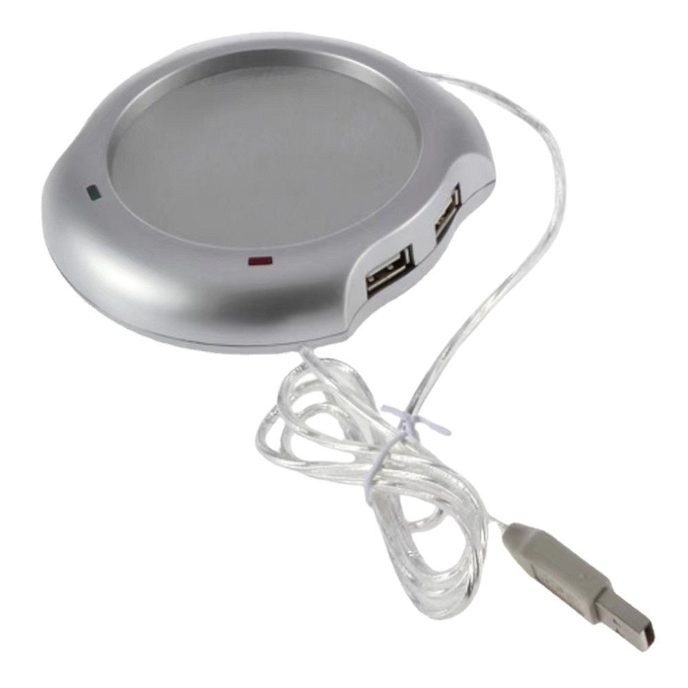 Chauffe-tasse USB avec hub 4 ports 