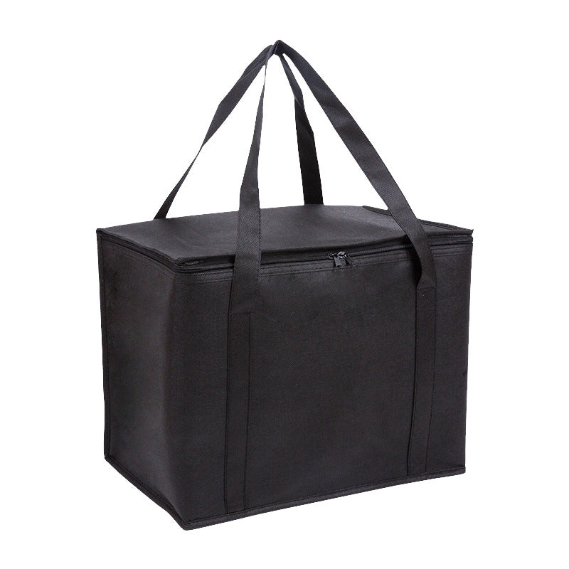 Sac isotherme noir non tissé 