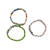 Bracelet de perles alphabet phosphorescent 