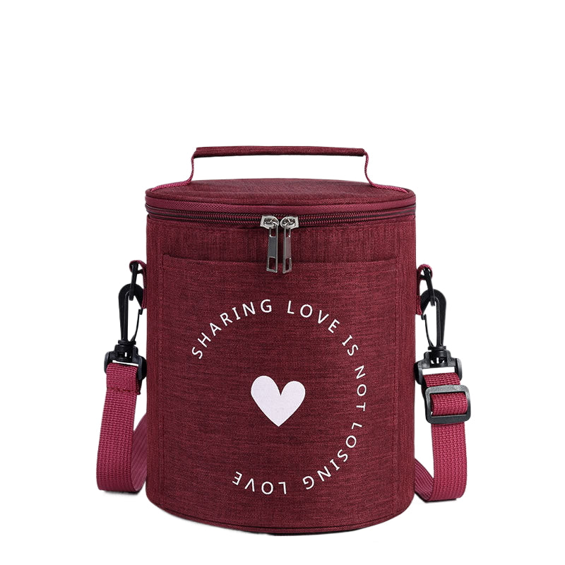 Sac isotherme rond 