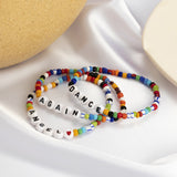 Bracelet 3 pièces avec carte arrière 