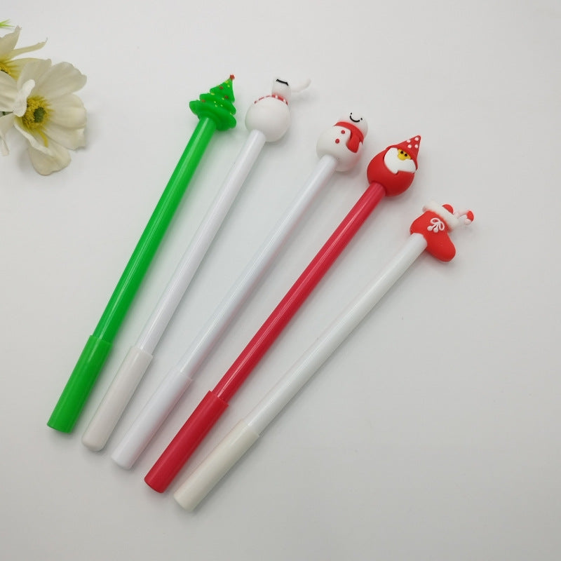 Stylo neutre promotionnel sur le thème de Noël 