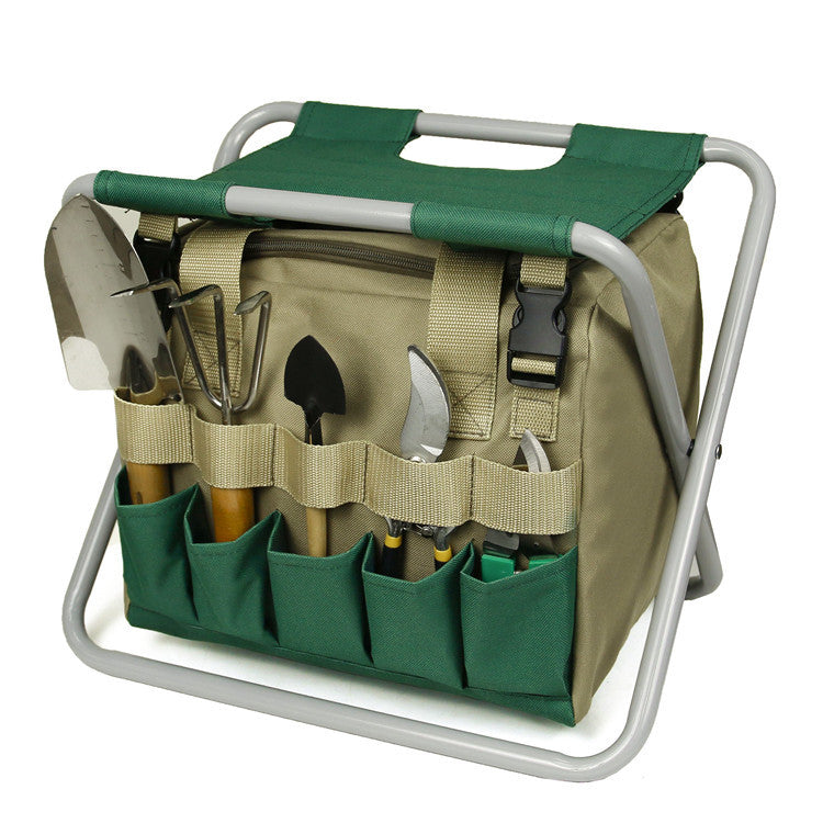 Sac à outils de jardin 7 pièces 