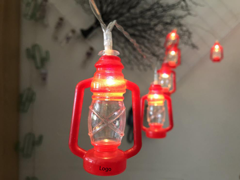 Usb/ Battery Kerosene Lamp String Light