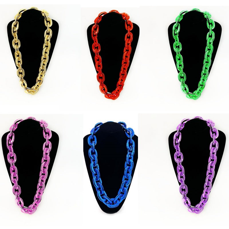 Collier pendentif surdimensionné personnalisé 