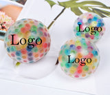 Boules de gel anti-stress de 5 cm, couleurs mélangées 