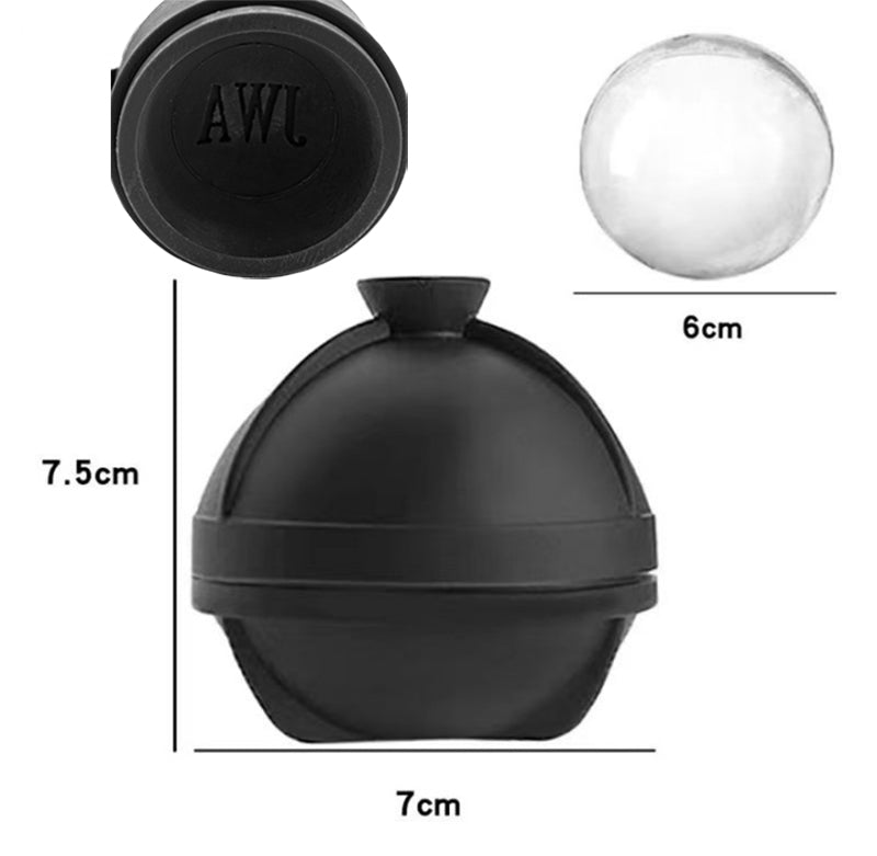 Moule à boule de whisky personnalisable 