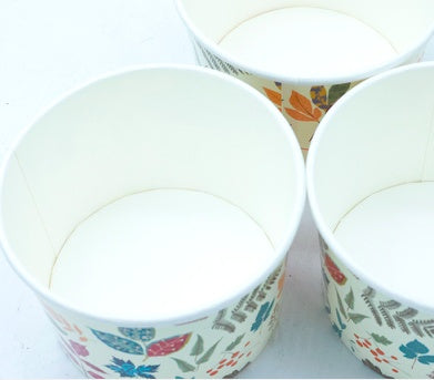 Coupes de crème glacée de 4 oz 