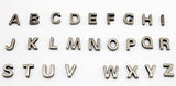Bracelet lettre en cuir 
