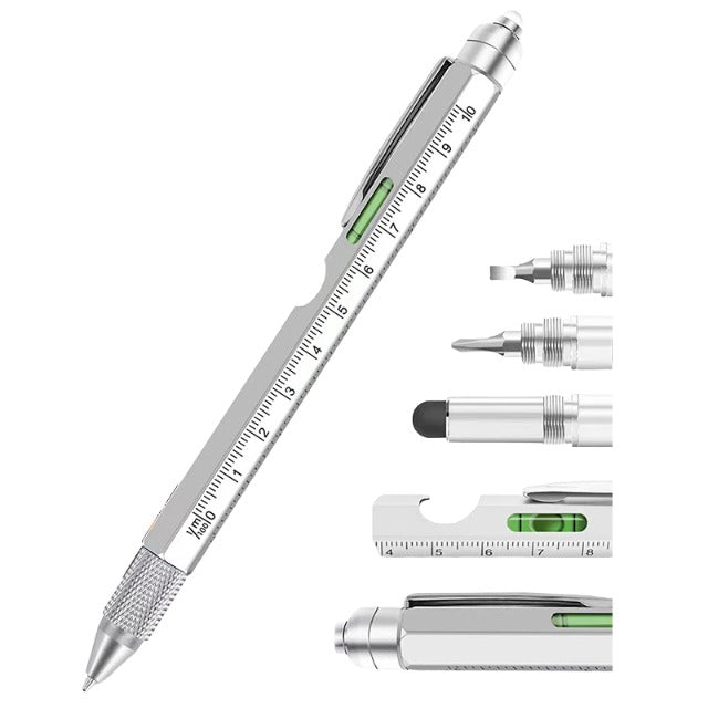 9 In 1 Metal Multi Tool Led Touch Pen