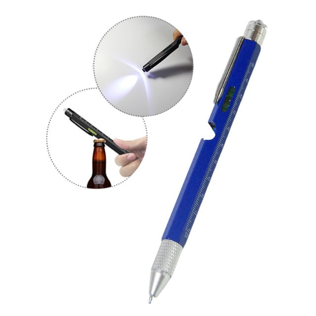 9 In 1 Metal Multi Tool Led Touch Pen
