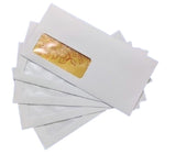 Enveloppes blanches à insérer 24 lb 