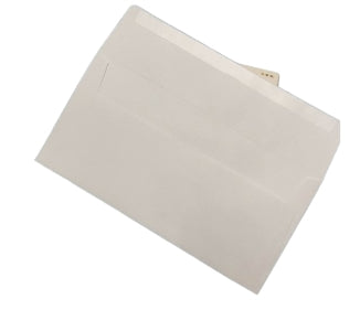 Enveloppes blanches à insérer 24 lb 