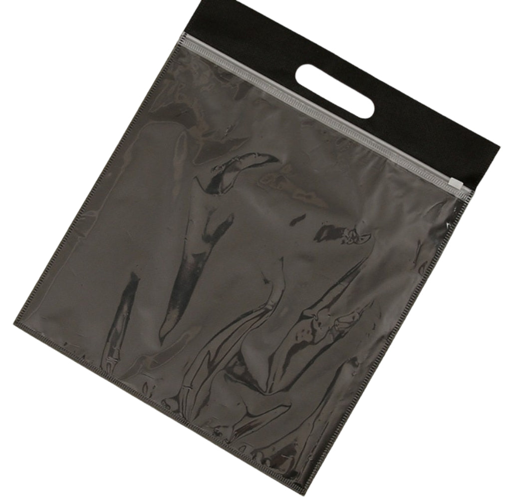 Sac d'emballage non tissé à fermeture éclair 