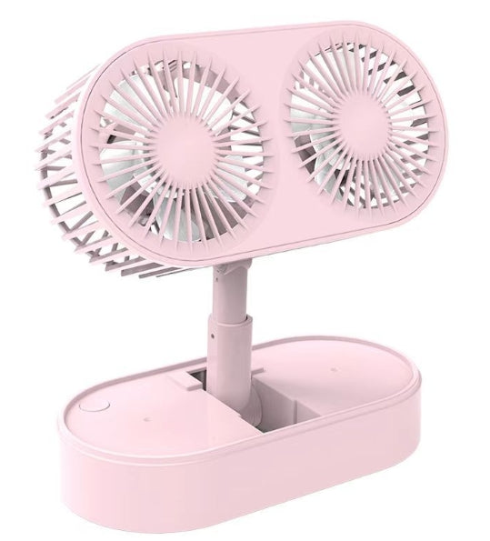 Ventilateur pliable portable avec chargeur USB 