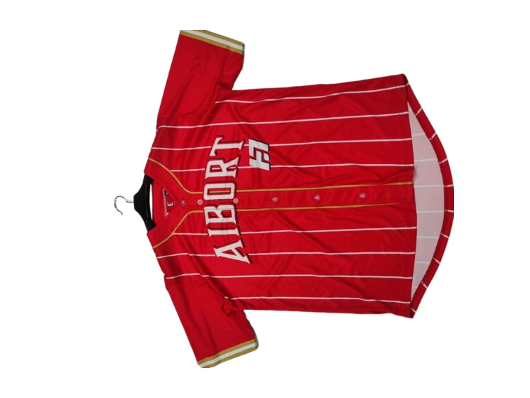 Maillot de baseball personnalisé 