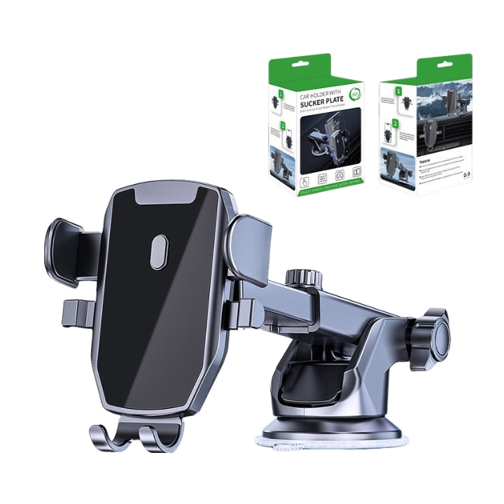 Support de téléphone texturé en fibre de carbone 
