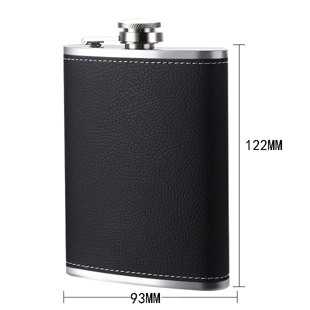 Ensemble de flasques en acier inoxydable de 8 oz 