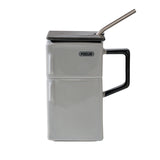 Tasse en céramique en forme de réfrigérateur 