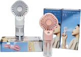 Ventilateur brumisateur portatif (batterie) 