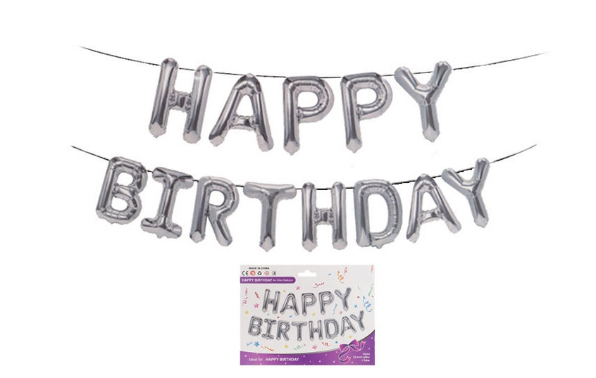 Ensemble de ballons « Joyeux anniversaire » de 16 pouces 