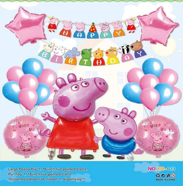 Kit de ballons Peppa Pig 