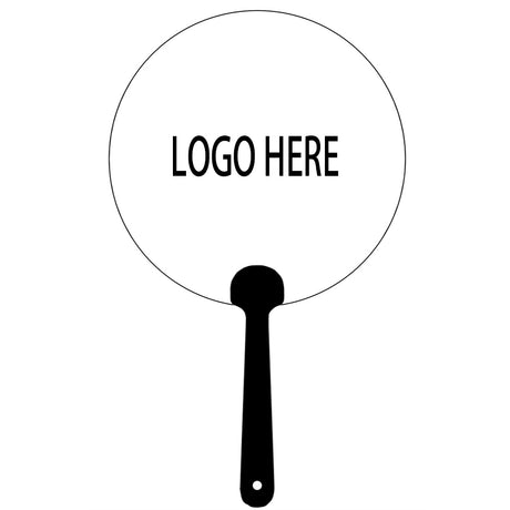 Clear Hand Fan