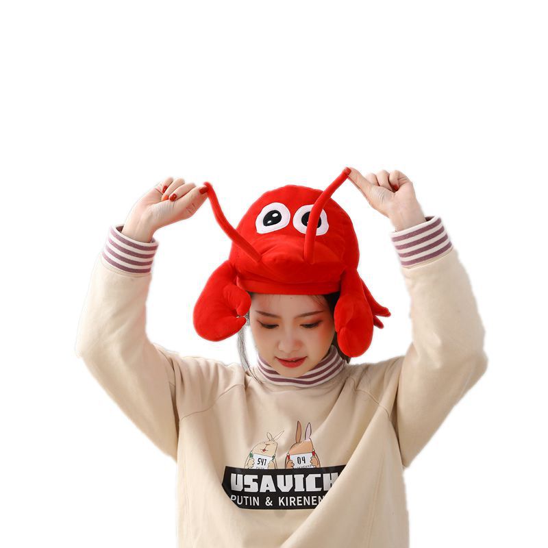Chapeau en forme de homard 