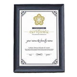 Cadre de certificat A5 