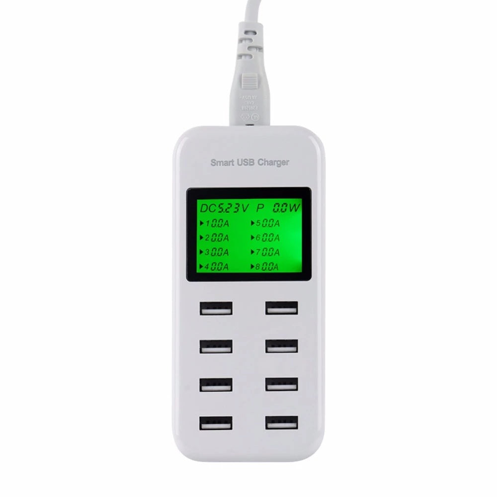 Chargeur mural USB 8 ports 