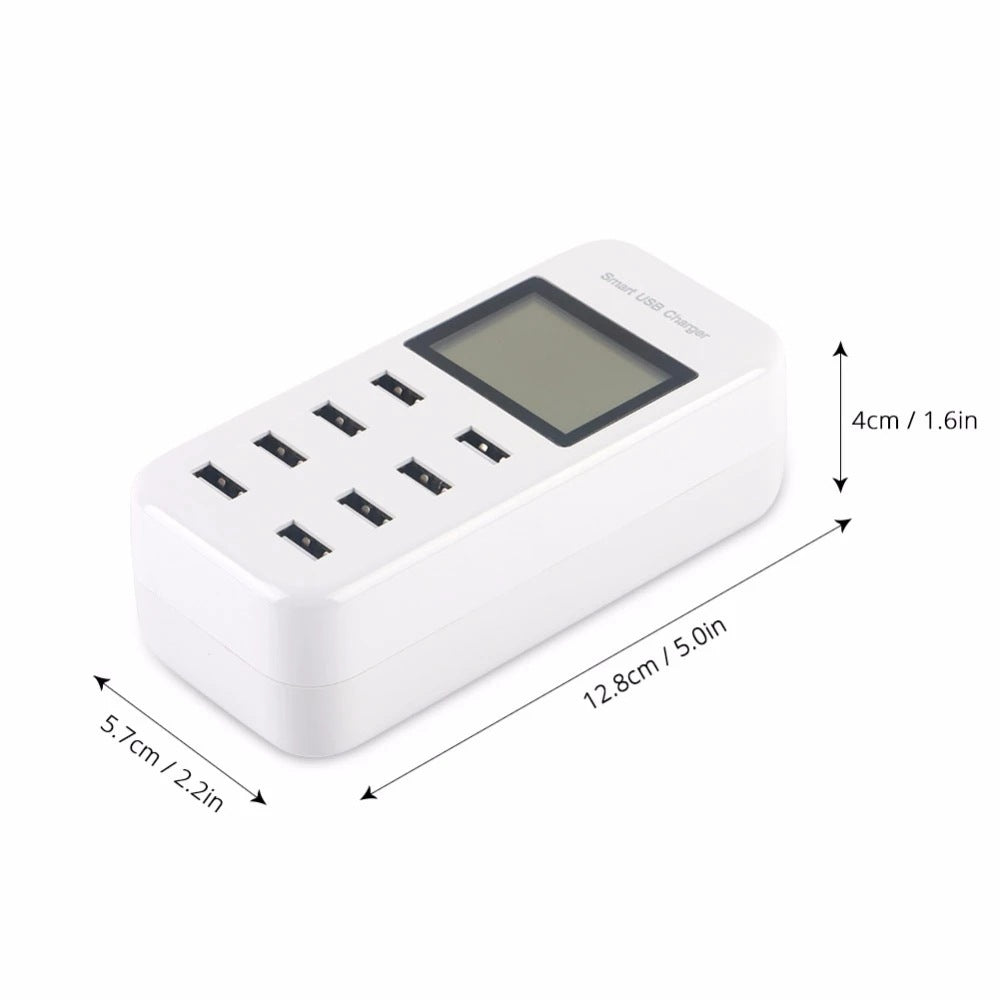 Chargeur mural USB 8 ports 