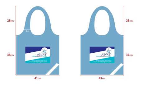 Gemline Latitudes Foldaway Shopper Tote