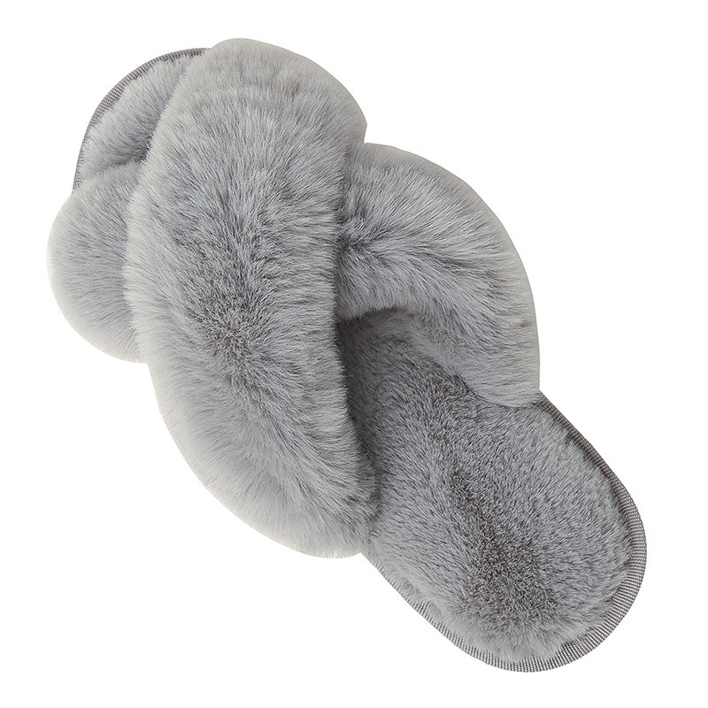 Chaussons à bandes croisées pour femmes 