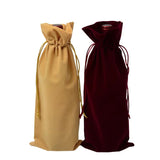 Emballage de vin en velours 