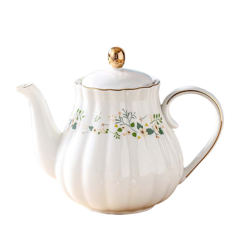 Teapot With Cup And Saucer Set