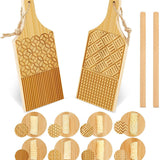 Planche à pâtes en bois pour gnocchis 