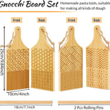 Planche à pâtes en bois pour gnocchis 