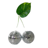 Boules disco cerises 