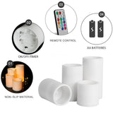 Lot de 6 bougies sans flamme pour Halloween 