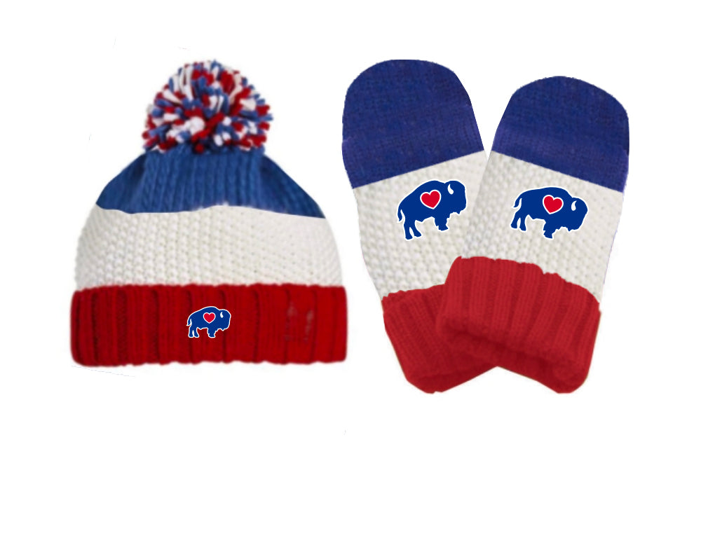 Ensemble bonnet et gants 