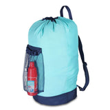 Sac à linge avec bretelles et maille 
