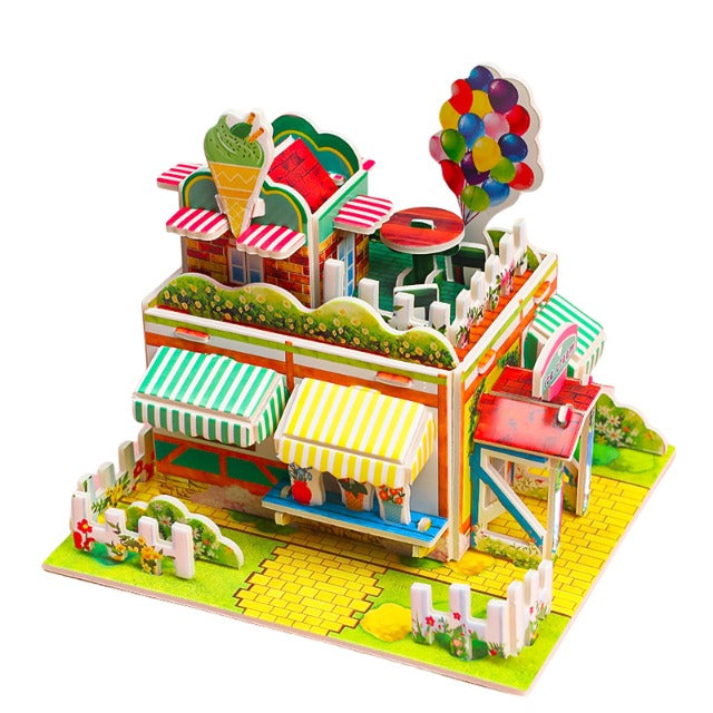 3d Puzzle Cards
