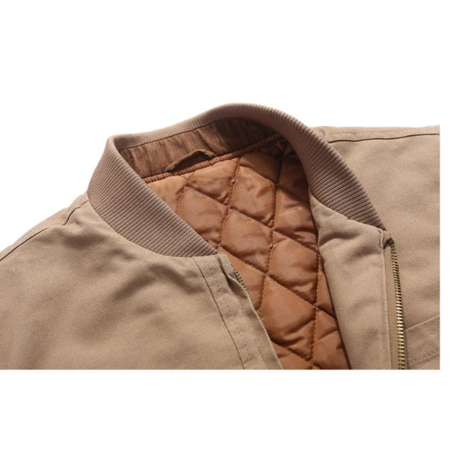 Gilet à col côtelé 