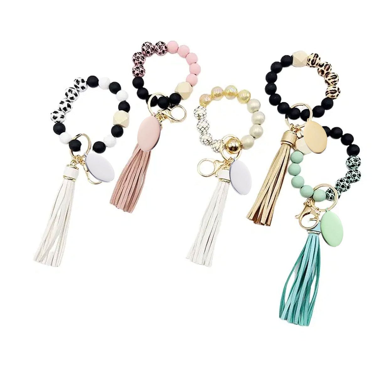 Youth Size Keychain Bracelet Wristlet With Tag